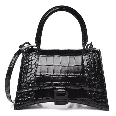 balenciaga hourglass bag dupe amazon|balenciaga crocodile bag.